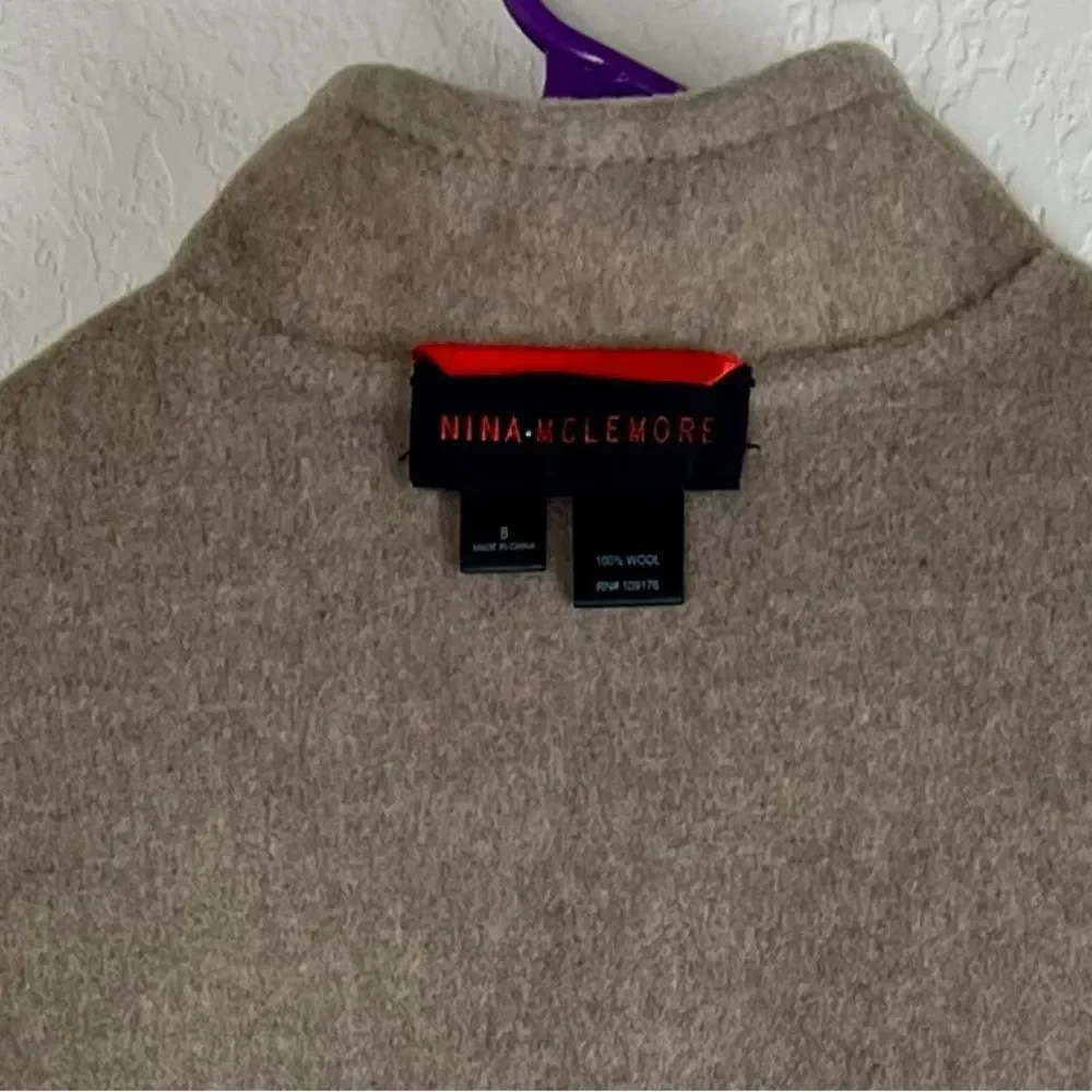 Nina Mclemore Wool Reversible Jacket